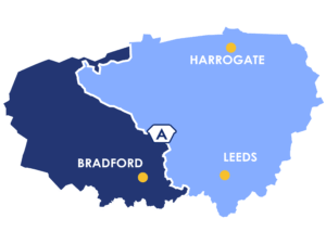 Bradford delivery area icon